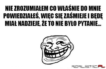 Nie zrozumiałem