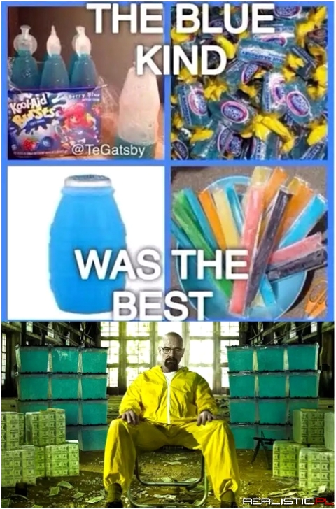 The blue kind