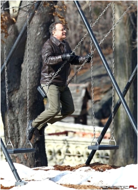 Tom Hanks enjoying one of life