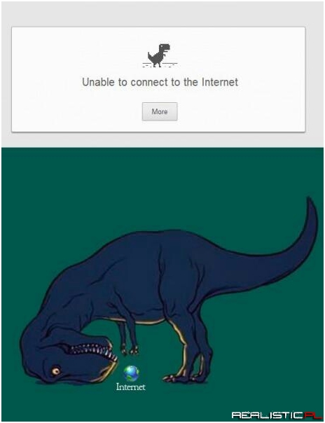Unable to connect to the internet