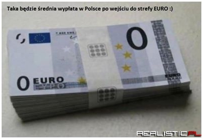Wypłata w euro