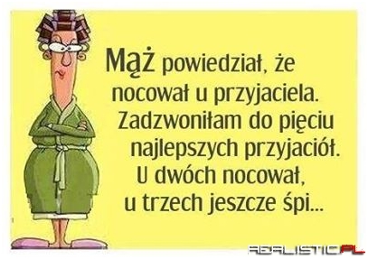 Złośliwy mąż ...