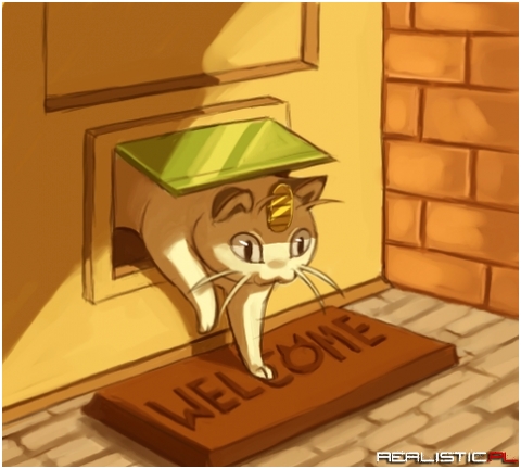 A Pokemon acting like a pet by reques