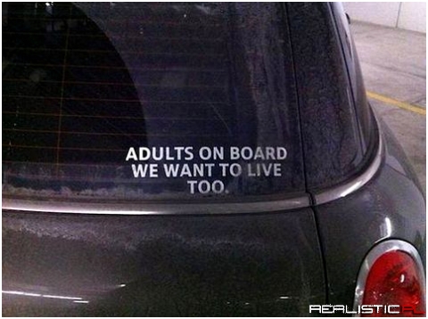 Adults on borad
