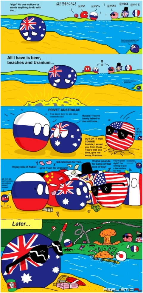 Australia becomes popular