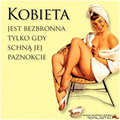 Bezbronna kobieta