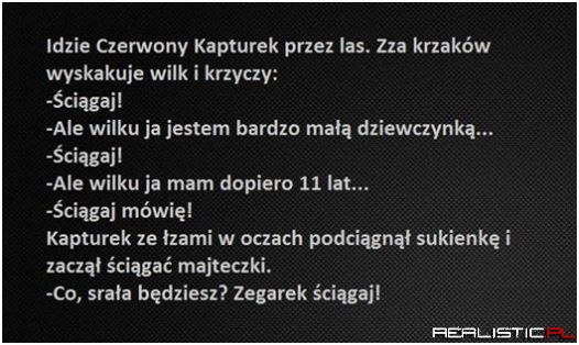 Czerwony kapturek