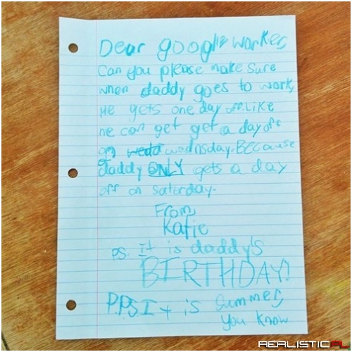 Daughter Requests a Day Off For Her Dad and Receives This Response