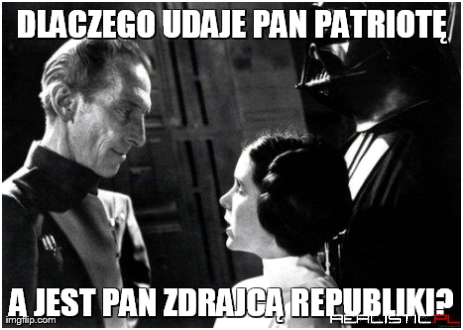 Dlaczego udaje pan patriotę