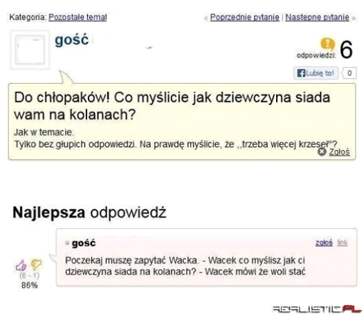 Do chłopaków