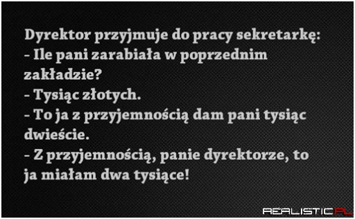 Dyrektor przyjmuje