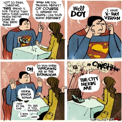 First Dates Are Even Weirder When You're Superman