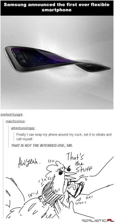 Flexible smartphone