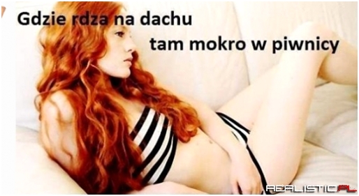 Gdzie rdza na dachu...