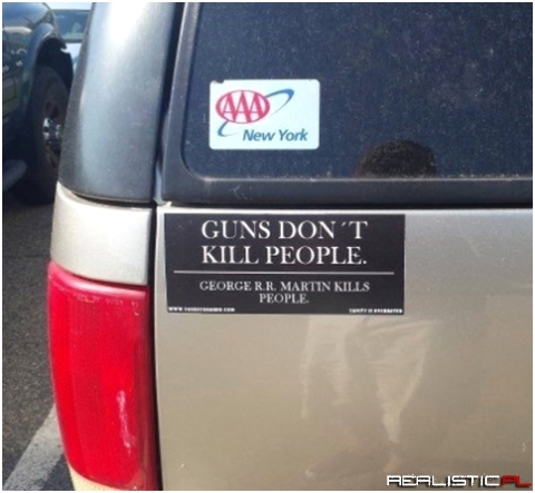 Guns...