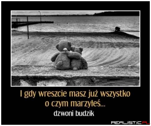 I dzwoni budzik