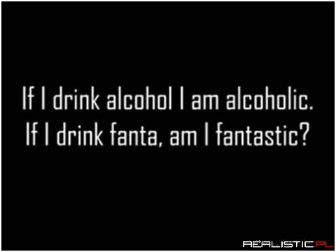 If I drink...