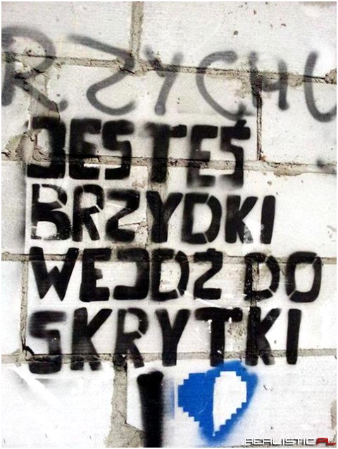 Jestes brzydki