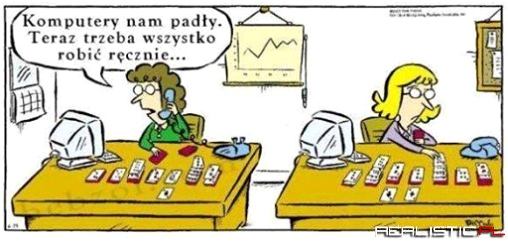 Komputery padły