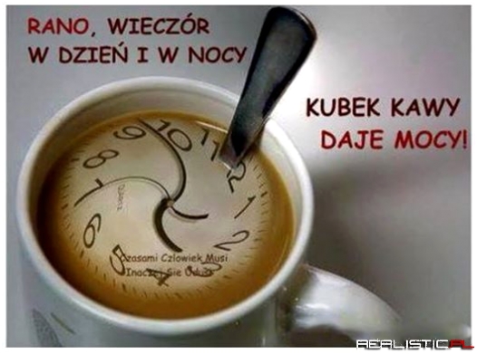 Kubek kawy ....