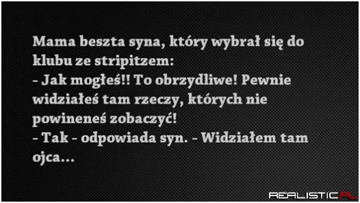 Mama beszta syna