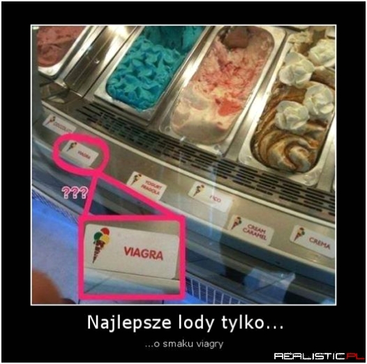 Najlepsze lody