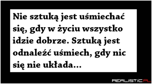 Nie sztuką jest...