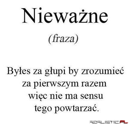 Nieważne