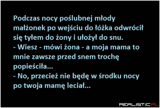 Podczas nocy poślubnej