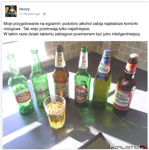 Przygotowania do egzaminu