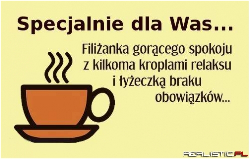 Specjalnie dla Was