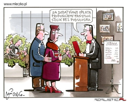 Stolik bez podsluchu
