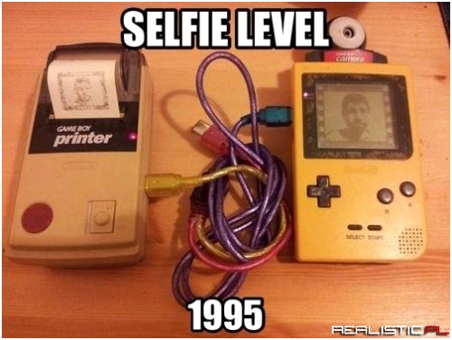 Taking selfies is so much easier these days
