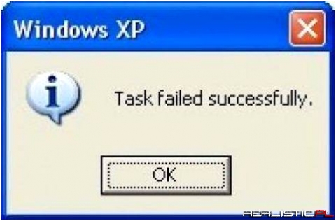 Taks failed