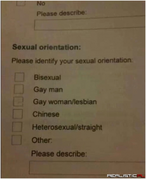 That's an Odd Sexual Orientation