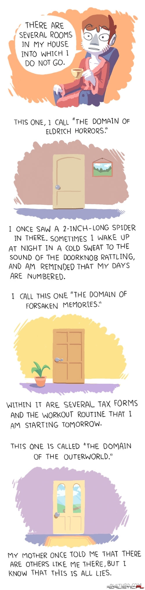 The Many Rooms We Do Not Enter