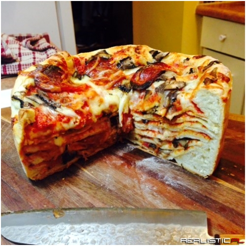 The Pizza Cake is Everything Good and Right in This World
