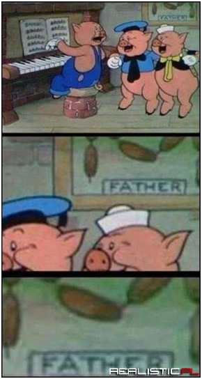 The three little pigs