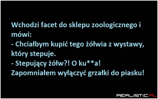 Wchodzi facet...