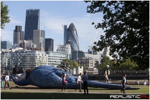 49-Foot Fiberglass Parrot