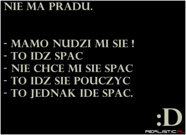 Brak prądu