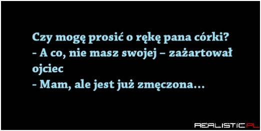 Czy mogę prosić...