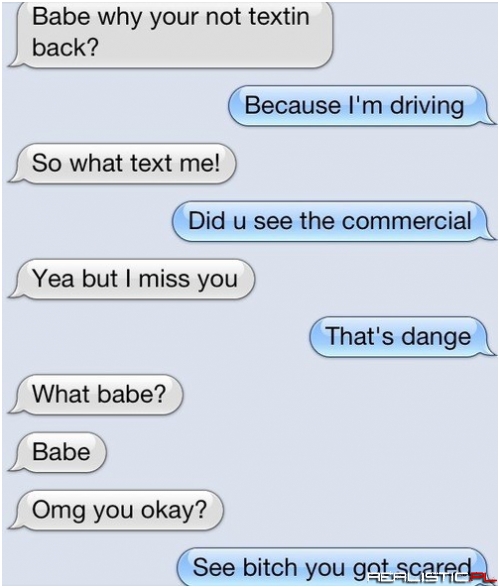 Don't Text and Drive