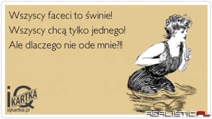 Faceci to świnie