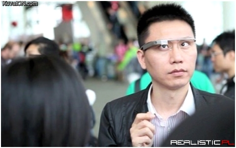 How you will look while checking in google glass