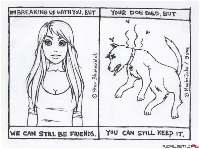 Im breaking up with you