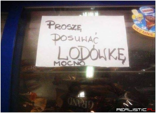 Inaczej nie będzie lodzika