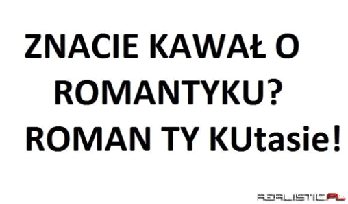 Kawał o romantyku