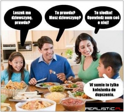 Leszek i jego nowa dziewczyna