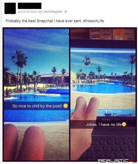 My sister did this once